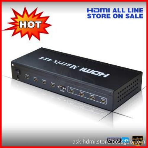 audio- video matrix switchers 4x4